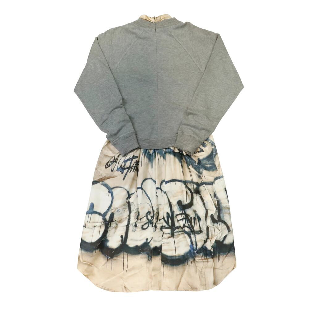 Vintage Jean Paul Gaultier Archival Graffiti Long Sleeve Dress size 4 - Picture 10 of 10